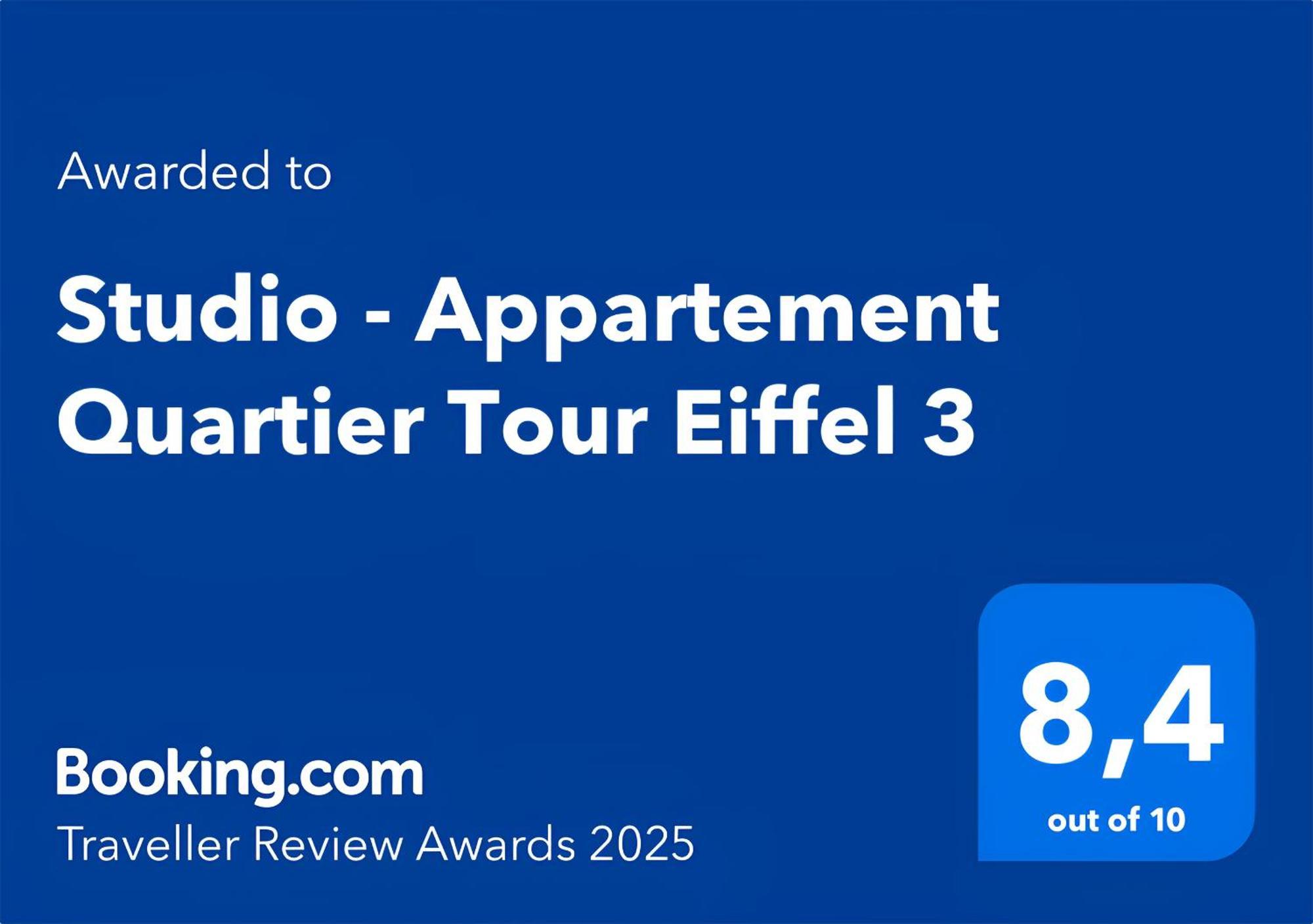 Studio - Appartement Quartier Tour Eiffel 3 Free Netflix Paris Exterior photo